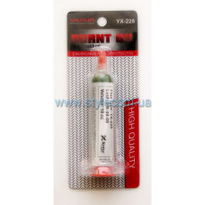 Флюс гель для пайки Yaxun YX-228 / Flux Paste / шприц 10 мл