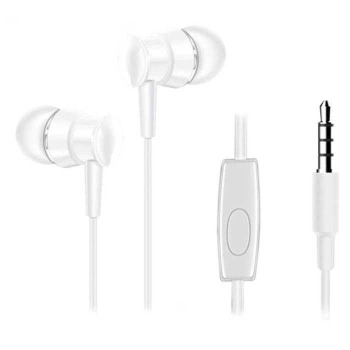 Навушники XO S25 mic white