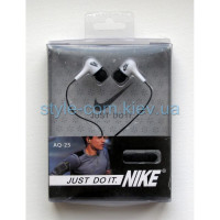 Навушники MP3 Nike AQ-25 + mic white