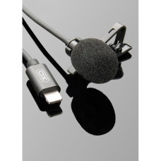 Мікрофон петличний XO MKF03 Lightning black
