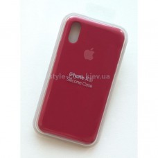Чохол Original iPhone X rose red (37)