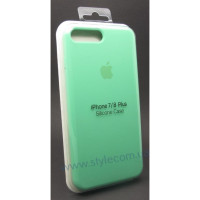 Чохол Full Silicone Case iPhone 7 Plus mint (47)