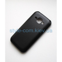 Накладка Кожа Samsung J1/J100H black