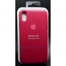 Чохол Full Silicone Case iPhone XR rose red (37)
