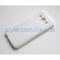 Силикон цветной Samsung E500H Galaxy E5 white
