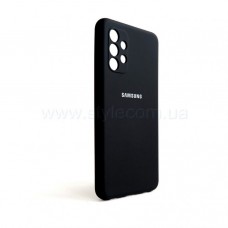 Чохол Full Silicone Case Samsung A32 4G black (18) закрита камера