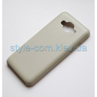 Накладка Кожа Samsung G530h light grey
