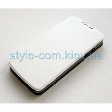 Чехол-книжка боковой Lenovo A390t white