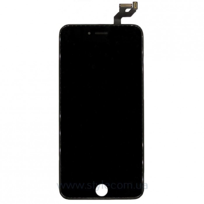 Дисплей (LCD) iPhone 6S Plus + тачскрін black Original (переклеєне скло)