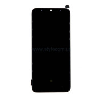 Дисплей Samsung A70/A705 (2019) + тачскрін з рамкою black (Oled) Original Quality
