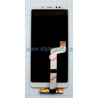 Дисплей (LCD) Xiaomi Redmi Note 5/Note 5 Pro + тачскрін white High Quality