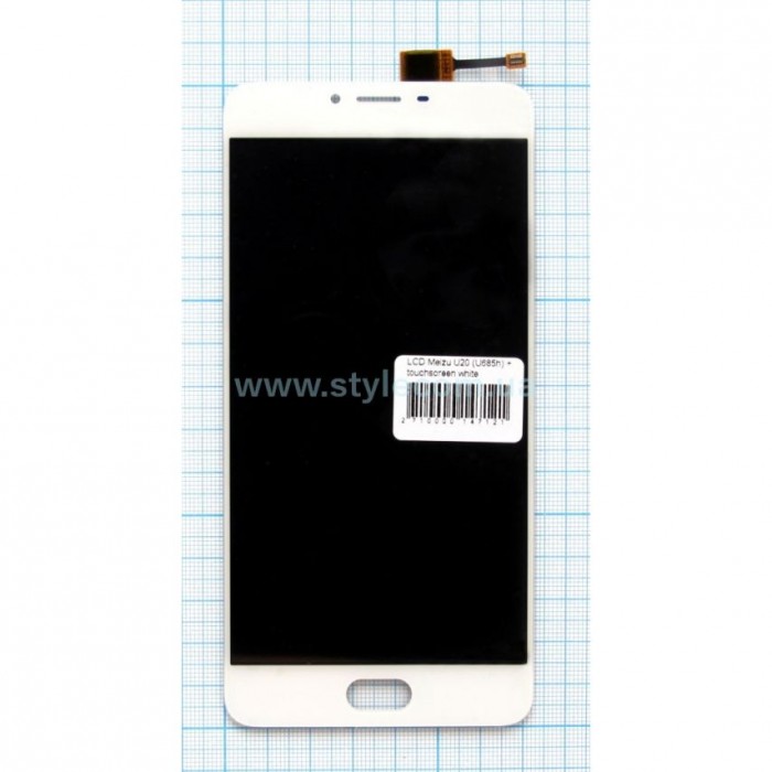 Дисплей (LCD) Meizu U20 (U685h) + тачскрін white High Quality
