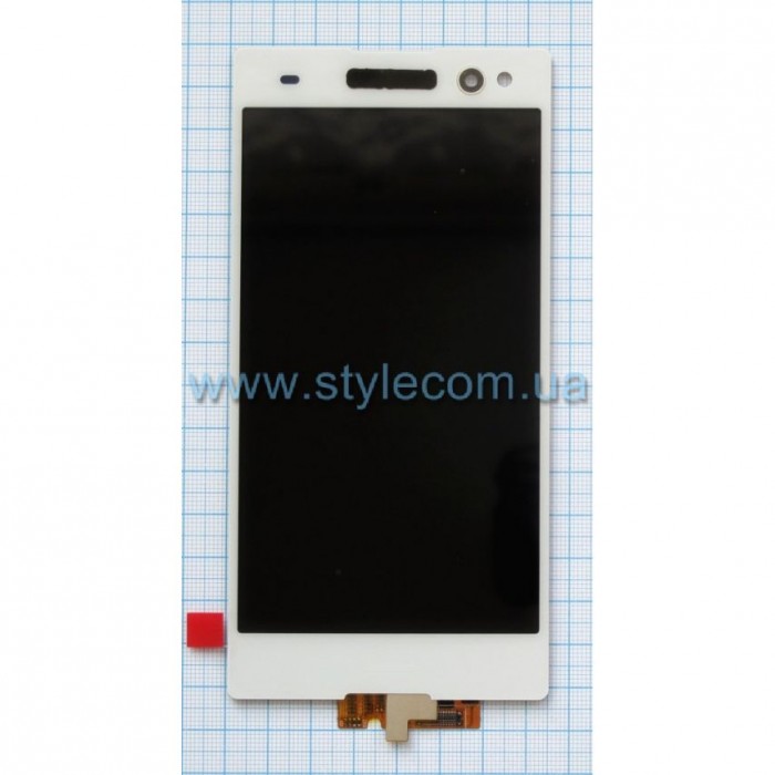 Дисплей (LCD) Sony Xperia C3 D2533/D2503 + тачскрін white Original Quality