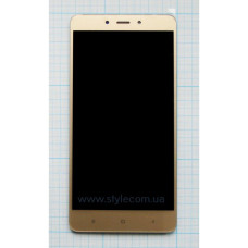 Дисплей (LCD) Xiaomi Redmi Note 4 + тачскрін gold High Quality