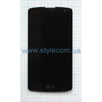 Дисплей (LCD) LG D390 + тачскрін black orig