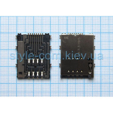 Конектор Сім Samsung S5250/S5750/P5100GalaxyTab2/P6800GalaxyTab/P7500