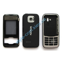 Корпус Nokia 7610 Supernova black з клавіатурою High Quality