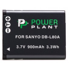 Акумулятор PowerPlant Sanyo DB-L80, D-Li88 900mAh