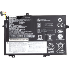 Акумулятор для ноутбуків LENOVO ThinkPad L480 (L17C3P52) 11.1V 4050mAh (original)