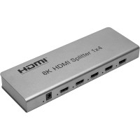 Спліттер PowerPlant HDMI 8K 1x4 (HDSP8K-4) CA914203