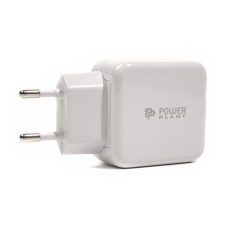 Мережевий зарядний пристрій PowerPlant W-250 USB QC 3.0: 220V, 3A