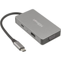 USB-хаб USB Type-C - 2x HDMI, 1x VGA, 1x USB Type-A, 1x USB Type-C PD60W CA913879