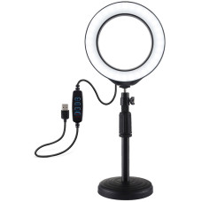 Кільцева USB LED лампа Puluz PU392 6.2