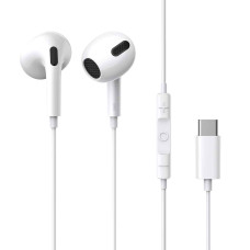 Навушники Baseus Encok Type-C lateral in-ear Wired Earphone C17 White