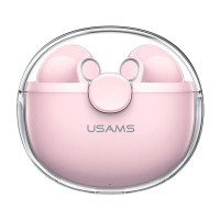 Навушники USAMS-BU12 TWS Earbuds BU Series BT 5.1 Pink